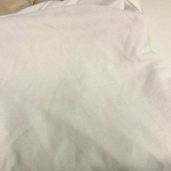 LULU'S M Thinking Out Loud White Backless Criss Cross Wide Leg Jumpsuit b101 - Picture 13 of 15